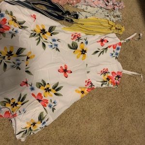 Gorgeous white floral dress